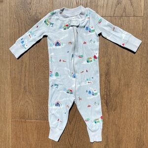 Hanna Andersson winter scene pajamas